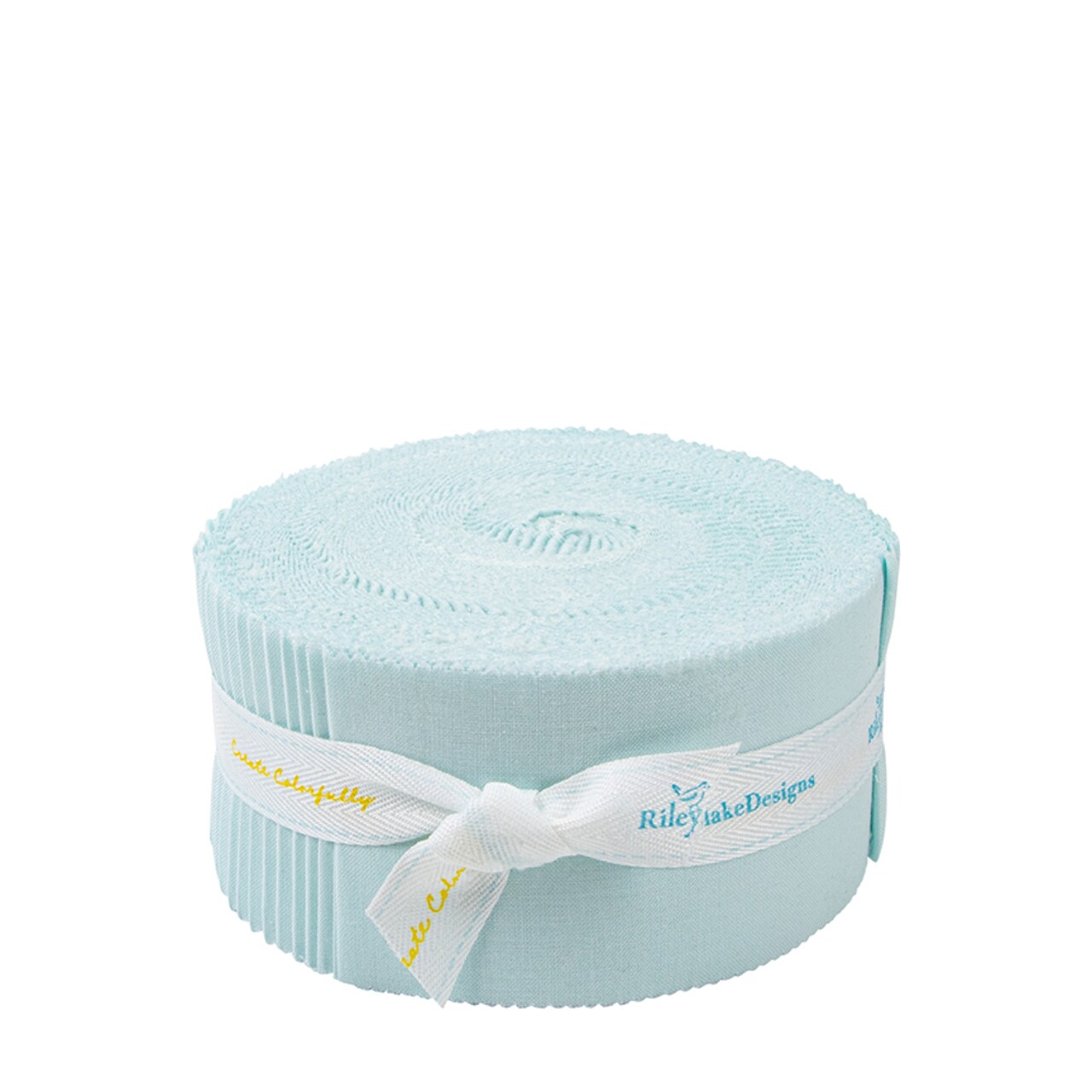 Confetti Cotton 2.5" Strip Roll (Jelly Roll / Rolie Polie) in Bleached Denim by Riley Blake (RP-120-BLEACHED-40)